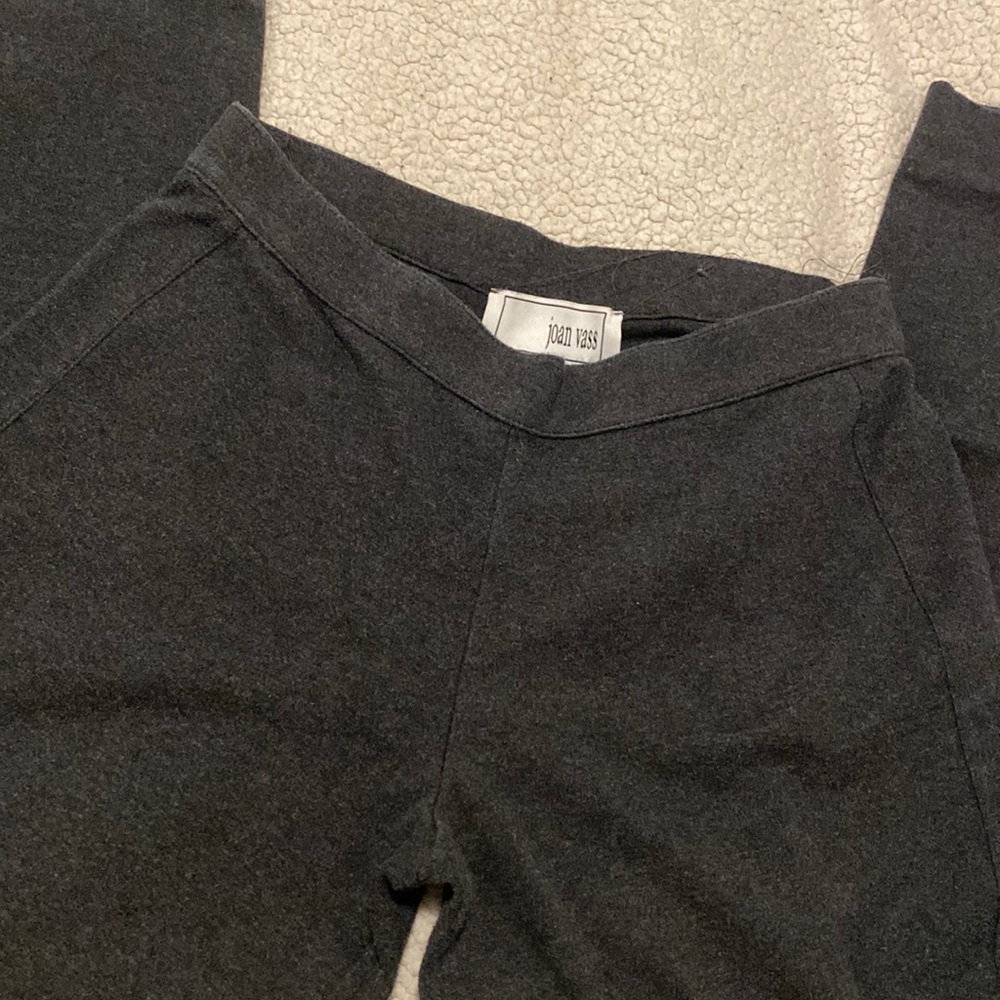 Casual Grey Cotton Pants